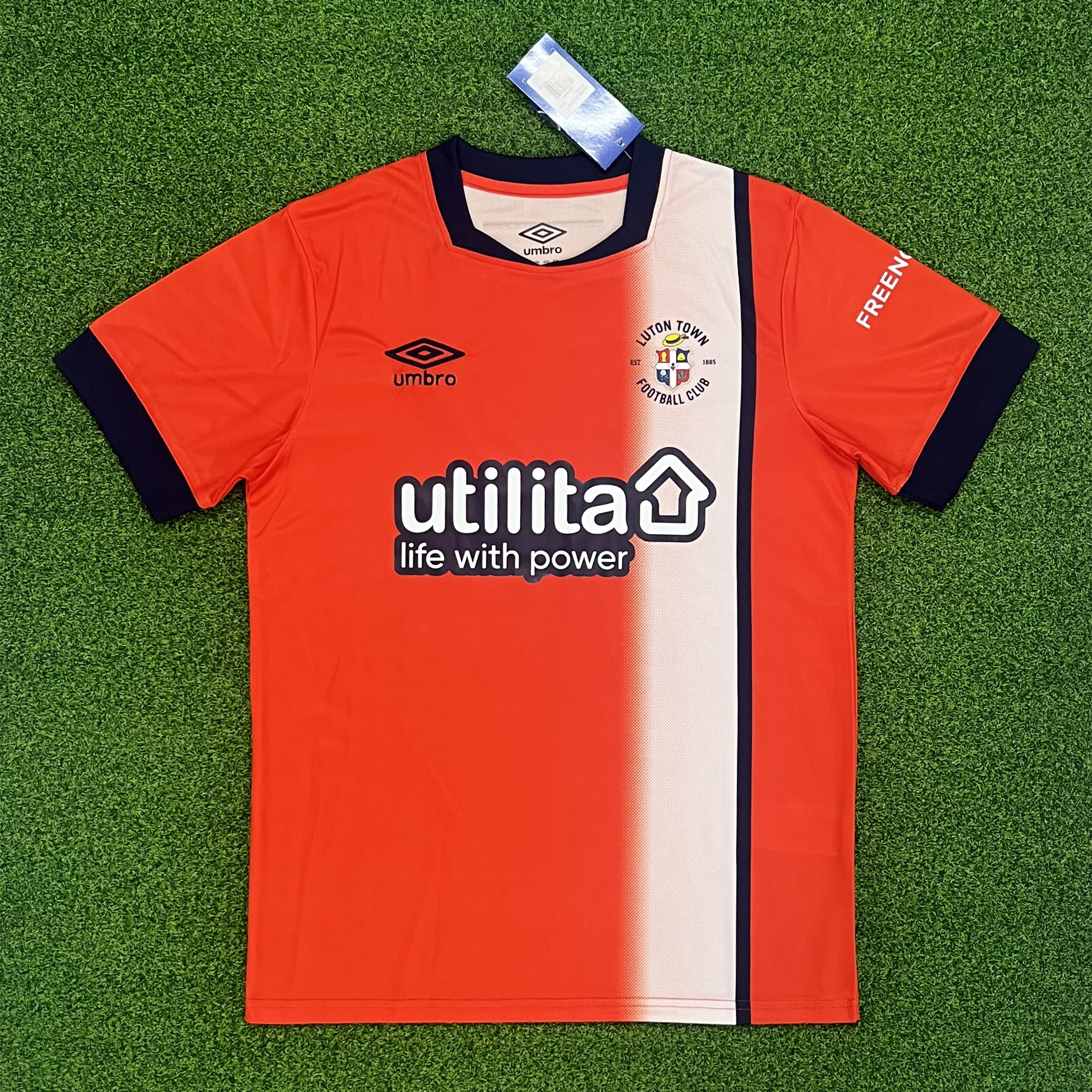 Luton Town 23-24 Home Stadium Jersey - Fans Version